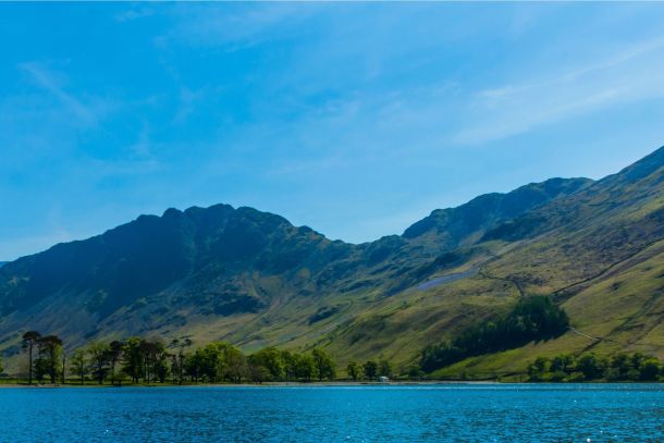 A photo of Buttermere in the Lake District.